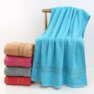 Set di <span class=keywords><strong>asciugamani</strong></span> da bagno in <span class=keywords><strong>pizzo</strong></span> morbido di lusso alta solidità di colore ricamato Jacquard a righe tecniche di tessuto a buon mercato all'ingrosso <span class=keywords><strong>asciugamani</strong></span> di cotone - Product Image 5