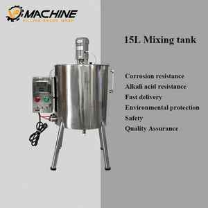 Manufacture High Quality Product Customized Mix Tank Agitator Chemical Mixing Tank Homogenizer