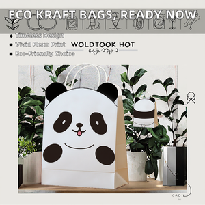 Ready Ship Smythson Eco-Friendly Classic Kraft Shopping Bags Biodegradable UV/Flexo Printed Food Takeaway <b>Clothing</b>/Shoes Storage - Product Image 2