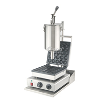 Nouveau Distributeur Manuel de Pâte à Gaufres Professionnel 5 Litres en Acier Inoxydable 304, Grand Distributeur de Pâte à Crêpes pour Gaufrier