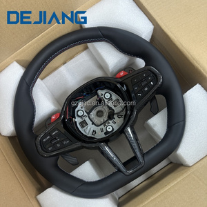 Volante Auto in Pelle CS di Alta Qualità per <span class=keywords><strong>BMW</strong></span> <span class=keywords><strong>X3</strong></span> X4 X5 X6 F30 F10 F15 <span class=keywords><strong>G01</strong></span> G08 G22 G23 G20 G30 G31 G38 M340i M440i - Product Image 2