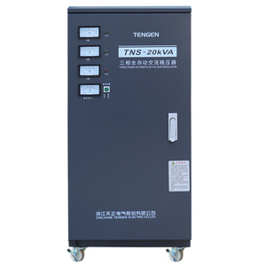 Estabilizador de Voltaje Trifásico Tengen Tianzheng Tns 20kva 20kw 380v CA con Reinicio Automático para Maquinaria Industrial - Product Image 3