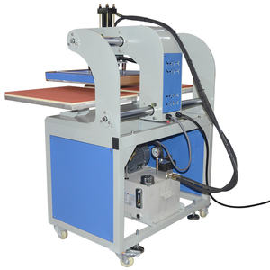Presse à chaud hydraulique semi-automatique à double station 40x60 50x60 100x120cm pour l'impression par transfert thermique sur T-shirts - Product Image 5