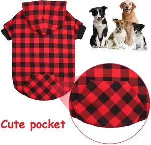 Dog hoodie dày cho sự ấm áp và vết kháng tùy chỉnh quần áo vật nuôi chó mùa đông