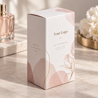 Boîte d'emballage personnalisée en carton recyclable avec logo pour gloss à lèvres, coffret cosmétique, sérum, savon, beurre corporel, et produits pour les cils