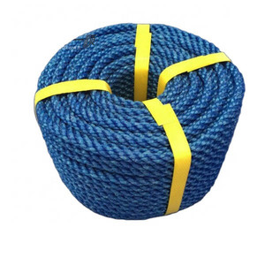 Cường độ cao 4-<span class=keywords><strong>Strand</strong></span> 3-<span class=keywords><strong>Strand</strong></span> Đen biển danline bện dây thừng 10mm & 16mm multifilament PE Nylon cho Neo - Product Image 2