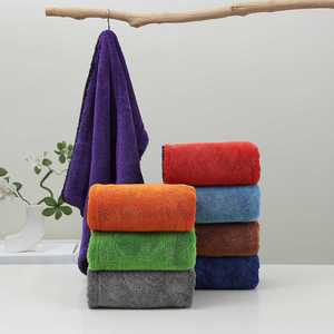 Serviette de lavage de voiture en microfibre super fine double face épaissie 1200g - Product Image 2