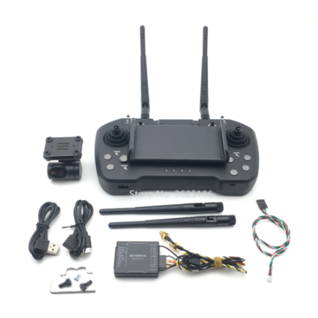 Skydroid T12 2.4GHz 12CH Remote Control With R12 Receiver/Mini Camera/20km Digital Map Transmission for Plant Protection Machine