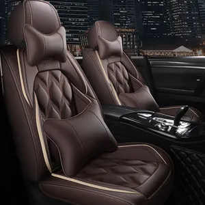 Waterproof Car Seat Covers Universal Full Set PU Leather Seat Covers für 5 Seat auto modelle