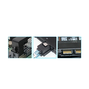Sıcak satış SFF8643 4SATA ters kablo 60cm Mini SAS HD 90 derece veri transferi sağ açı kordon stokta yüksek performans - Product Image 3