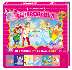 Livres sonores pop-up style Edicart, 6 boutons, sons génériques, contes de fées, livre cartonné sensoriel, éléments tactiles, 2 articles, 14 - Product Image 1