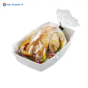 食品グレードPETナイロン電子レンジ高品質トルコ鶏肉ローストオーブンバッグ