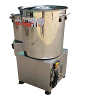 Kleine Plantaardige Dehydrator Commerciële Roestvrijstalen Spin Droger Volautomatische Groente Vulling Spin Droger