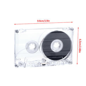 Casete Transparente de Carcasa Dura, Modelo TEAC, Grabable, Magnético, para Duplicación de Audio, Almacenamiento de Música Retro - Product Image 2