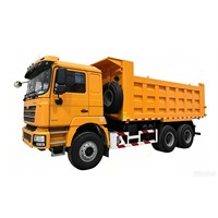 Nouveau Camion Benne Arrière F3000 6x4 Robuste avec Caisse de 6,2 m, Moteur Diesel Weichai 380 CV, pour Exploitation Minière