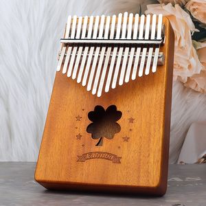 Confiable y buena Starway personalizado sólido superior caoba Kalimba 17 teclas pulgar Piano niños instrumento de música <span class=keywords><strong>Calimba</strong></span> para niños - Product Image 2
