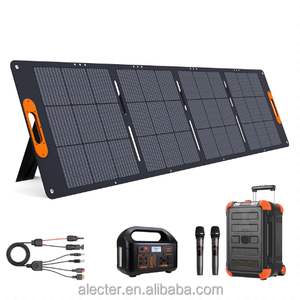 <b>200W</b> High Efficiency Monocrystalline Portable Foldable <b>Solar</b> <b>Panel</b> Jackery EcoFlow for Anker Power Stations for RV Camping - Product Image 1