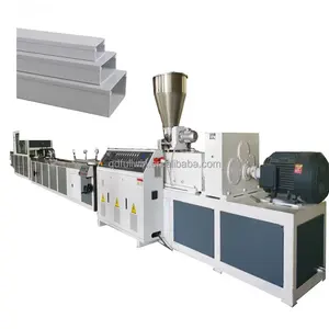 Plastic PVC cable wire casing trunking manufacturing machine pvc cable trunk making machine production line