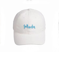 Hombres Mujeres Panda Bordado Soft Top Pato Lengua Sombrero Verano Gorra de béisbol