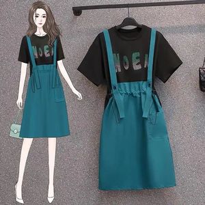 2022 Mùa Xuân/Mùa Hè mới của phụ nữ thời trang giản dị công nghiệp nặng Sequins thêu ngắn tay áo - Product Image 5