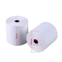 <strong>Best</strong> <strong>Selling</strong> 80mm <strong>Thermal</strong> Paper <strong>Roll</strong> 80mmx80mm for Cash Register Machine and POS Machine <strong>Thermal</strong> Paper