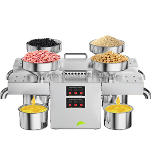 4 Heads Peanut Sesame Sunflower Coconut Sesame Soybean Peanut Avocado Palm <b>Oil</b> Extraction <b>Machine</b> Cocoa Seeds <b>Oil</b> <b>Press</b> <b>Machine</b> - Product Image 3