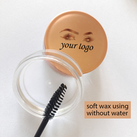 Gel Sourcils Végétalien Waterproof Longue Tenue Effet Fixant Cire de Savon Forte Adhérence pour un Maquillage Impeccable