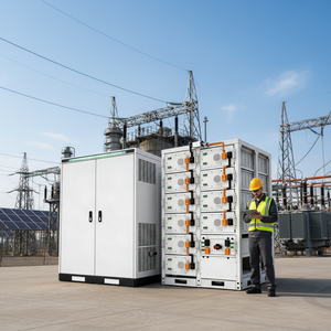 Armoire de stockage industrielle et commerciale Morel Pylontech 128 kWh avec onduleur 261 kW – Ensemble tout-en-un - Product Image 5