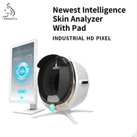Analyseur de Peau Intelligent 3D IA Indispensable : Machine de Diagnostic Cutané, Scanner Facial pour la Détection de l'Hydratation et de la Pigmentation – Idéal pour Salons