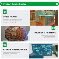 Caja de Embalaje Rígida y Resistente de Papel Electrónico Antipresión para Protección de Regalos de Productos Digitales Pequeños
