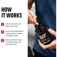 Fabricant de capsules de maca naturelle à 90 %, personnalisables, pour soutenir la vitalité masculine, marque privée.