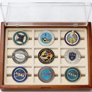 <span class=keywords><strong>Monedas</strong></span> Conmemorativas Personalizadas de Fábrica, Moneda de Metal con Grabado 3D <span class=keywords><strong>y</strong></span> Esmalte Suave, para Eventos Espaciales <span class=keywords><strong>y</strong></span> Regalos Corporativos - Product Image 2