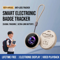 Beambox Niki Mystery Box : Traceur électronique intelligent pour enfants, animaux de compagnie, clés – Localisation et affichage d'images/vidéos anti-perte
