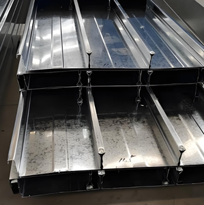 Placa de rodamiento de suelo de acero cerrada de instalación rápida Tipo de vertido Soporte de cubierta de suelo con revestimiento - Product Image 3