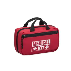 定制标志便携式独特设计600D聚酯紧急医疗包托特包创伤袋急救袋