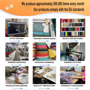 Collar para <span class=keywords><strong>Perro</strong></span> <span class=keywords><strong>de</strong></span> Poliéster Suave y Duradero con Rayas, Grabado <span class=keywords><strong>de</strong></span> Letras, Cierre <span class=keywords><strong>de</strong></span> Botón Ajustable y Decoraciones <span class=keywords><strong>de</strong></span> Cinta - Set <span class=keywords><strong>de</strong></span> Collar - Product Image 6