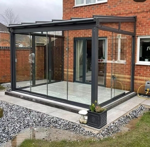 Nuoxin Véranda Moderne en Aluminium, Jardin d'Hiver, Double Vitrage Trempé Low-E, 6063-T6, à Rupture de Pont Thermique, Étanche, Isolation Thermique, Villa - Product Image 3