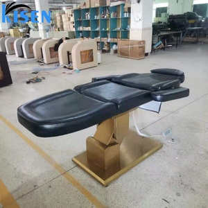 Table de massage électrique de luxe Kisen pour spa, lit de beauté, mobilier de salon de beauté, fauteuil pour cils et yeux, 1/2/3/4 moteurs - Product Image 5