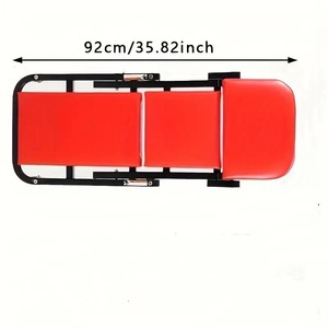 Car Repair Recliner Easy Folding <b>Stool</b> Auto Parts Shop Home Use <b>Plastic</b> Material Hand Powered 5kg Weight - Product Image 4