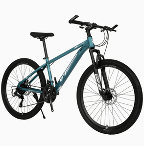 Bicicletta da Montagna con Telaio in Acciaio al Carbonio, Sospensione Anteriore, 21/24 Velocità, per Uomini/Donne, Studenti, Adulti, Uso Urbano, 24/26/27.5 Pollici - Product Image 4