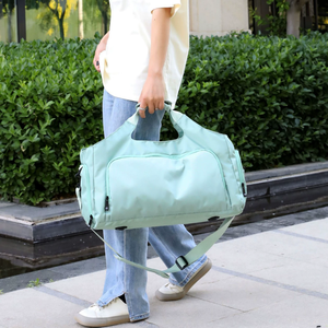 Borsa da palestra con logo personalizzato con grande capacità a secco e separazione Fitness borsone da viaggio <span class=keywords><strong>sport</strong></span> Cover da palestra per uomo e donna da viaggio adatto - Product Image 5