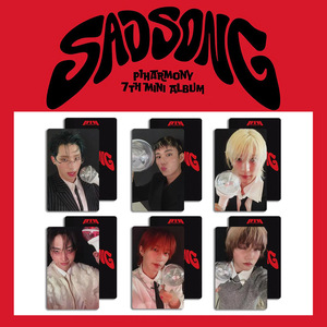 6 unids/set Kpop P1Harmony SAD SONG álbum tarjetas fotográficas THEO SOUL JONGSEOB Selfie Lomo Cards SW WM VIDEO FNC Ver postales Fans regalos - Product Image 2