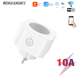 Tuya Tomada Inteligente 16A 3680W EU/FR Plugue De Alimentação Inteligente Padrão Universal Alexa Google Controle de Voz IPS Display <span class=keywords><strong>WiFi</strong></span> Energia - Product Image 2
