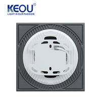 Keou Installation facile Montage en surface 24W 36W Plafonnier carré Led Lumières pour plafond à la maison