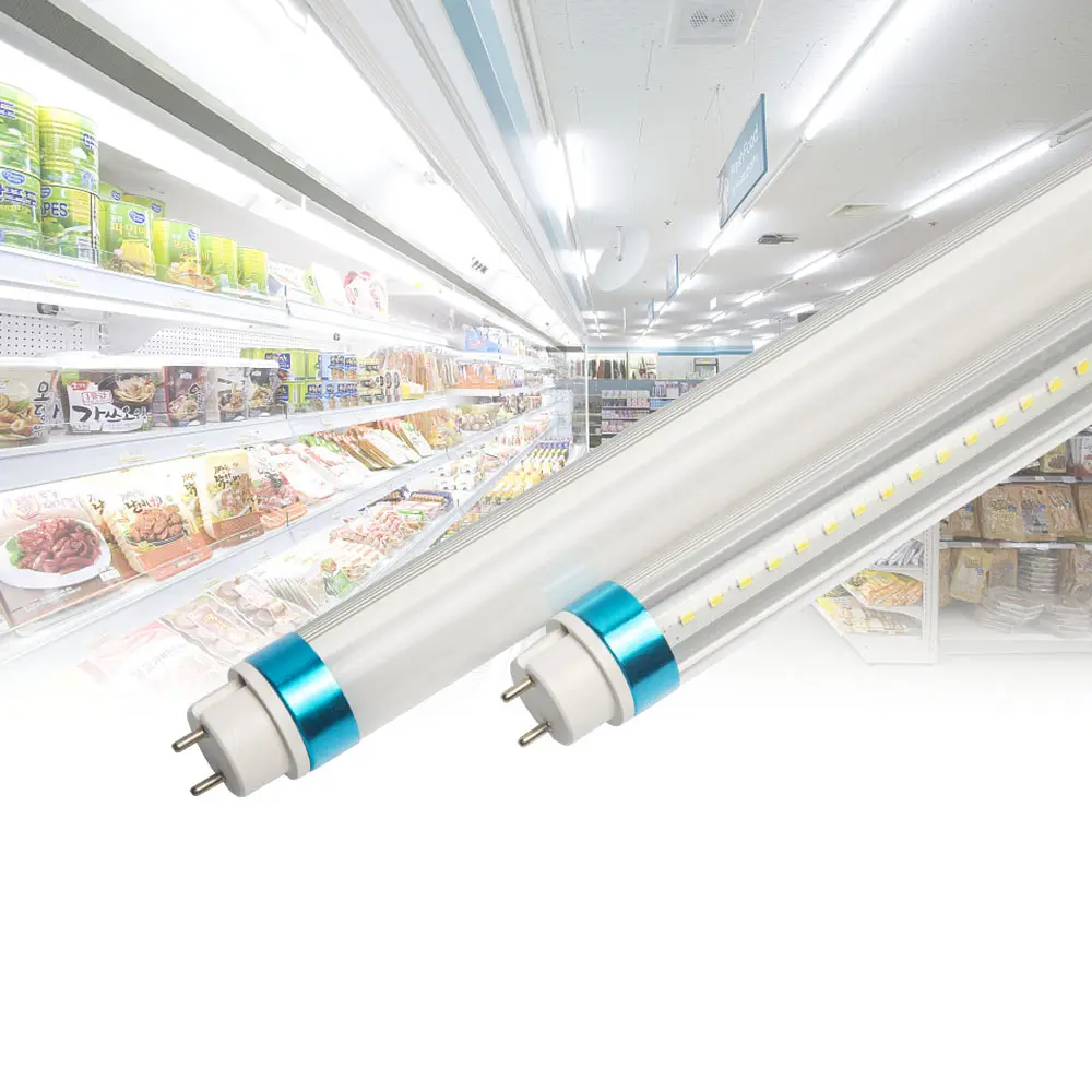Luz LED 8FT tubo FA8 de pino único em forma de V tampa transparente 8' lâmpadas LED de substituição T8 T10 T12 luz fluorescente