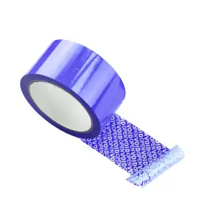 Tamper Evident Security Bag Void Tape Logo Printing Security Sealing Tape For Box Packing