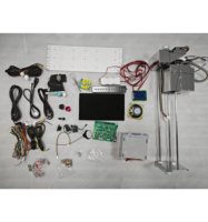 Griffe Machine Joystick Contrôle Bouton Poussoir Portique Grue Kit Griffe Poupée Machine Accessoires Ensemble Arcade Griffe Machine Kit