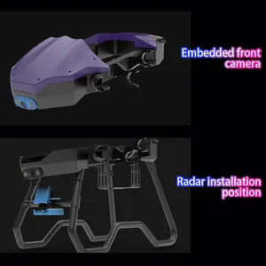 JIS NV16 NV20 16L 20L Hobbywing X9 / X9 plus Système d'alimentation Cadre de pulvérisation agricole avec kit de cadre de contrôle de vol JIYI K ++ - Product Image 5