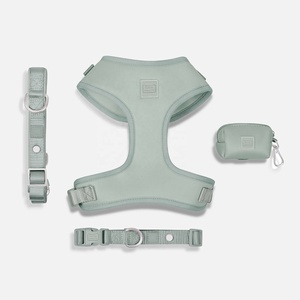 Harnais <span class=keywords><strong>de</strong></span> luxe réglable anti-traction pour chiens <span class=keywords><strong>de</strong></span> petite et grande taille avec laisse assortie |   Polyester, design personnalisé, OEM/ODM sur mesure - Product Image 1