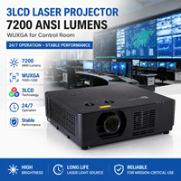 Servicio OEM, Proyector Láser 3LCD, 7200 Lúmenes ANSI, Wuxga, Instalación de 360° para Control de Misiones